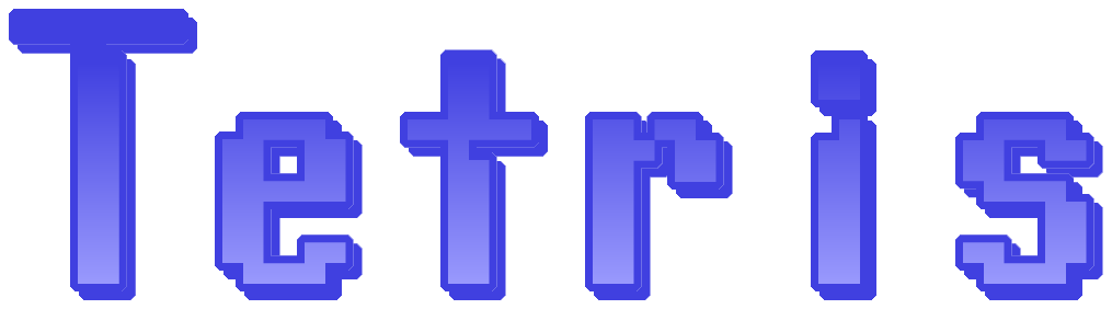 Tetris logo for Commodore 64